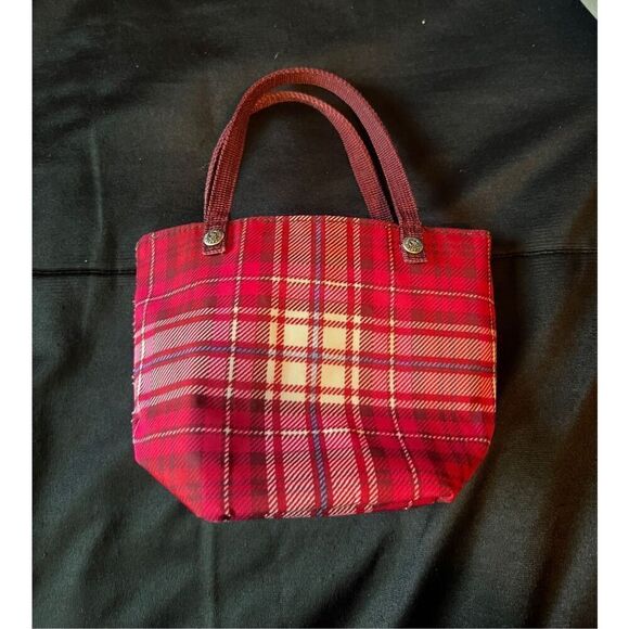 Abercrombie Small Plaid Purse - Flaws Inside - Picture 3 of 8